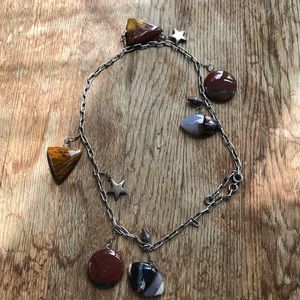 Necklace with stones